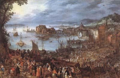 Great Fish-Market (mk08), BRUEGHEL, Jan the Elder